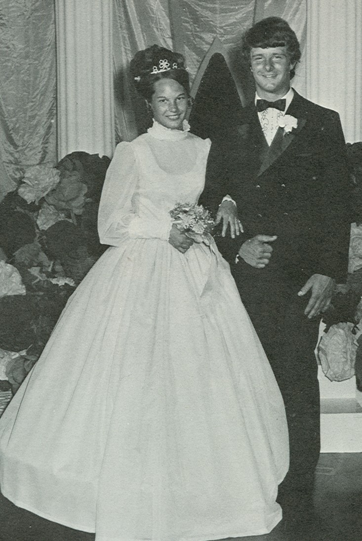 Princess Yvonne Smith escorted  by Gary Zea 